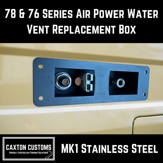 78 & 76 Series Air Power Water Vent Replacement Box (Stainless Steel MK1)