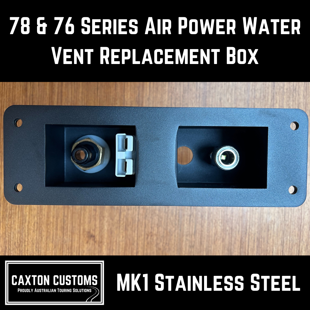 78 & 76 Series Air Power Water Vent Replacement Box (Stainless Steel MK1)