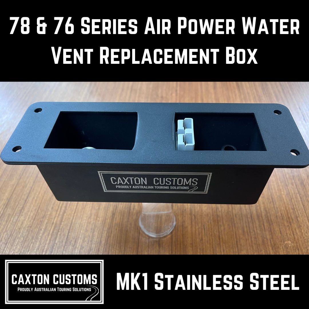 78 & 76 Series Air Power Water Vent Replacement Box (Stainless Steel MK1)