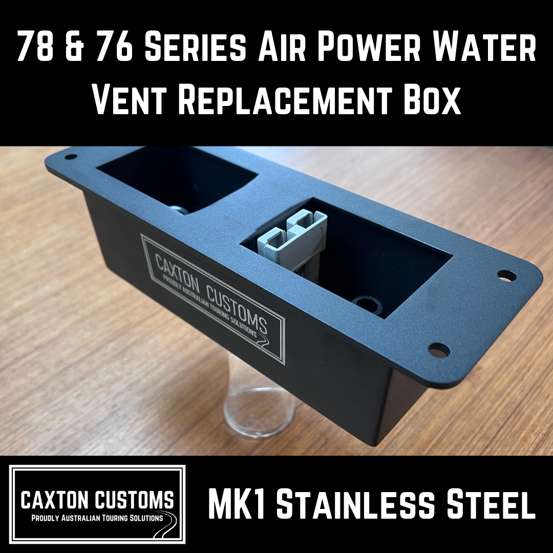 78 & 76 Series Air Power Water Vent Replacement Box (Stainless Steel MK1)